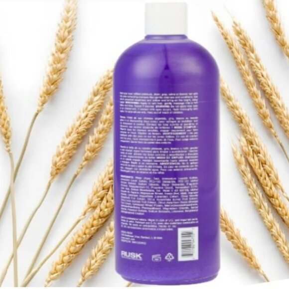 Rusk Brightening Platinum X Shampoo & Conditioner 33.8 fl🆕FAST SHIPPED⌚📦🏃💨🚚 - Picture 3 of 16